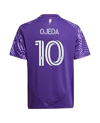 Adidas Big Boys and Girls Martin Ojeda Purple Orlando City Sc 2025 Perfect Storm Replica Player Jersey