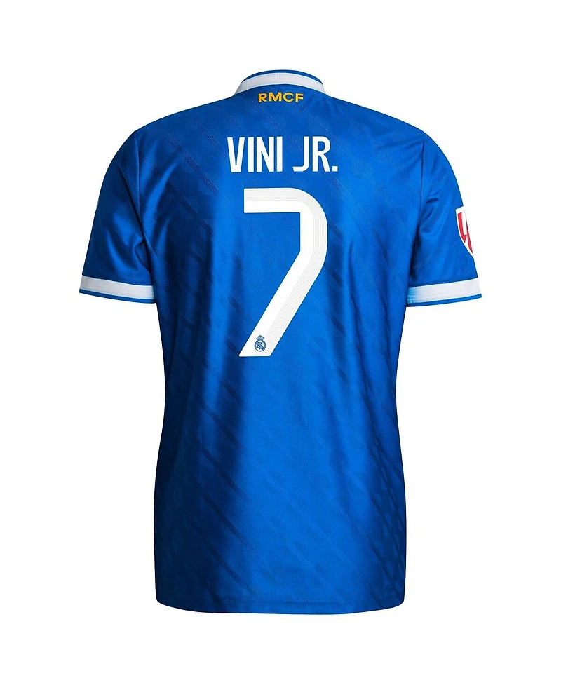 Adidas Men's Vinicius Junior Blue Real Madrid 2025/26 Third Authentic Player Jersey