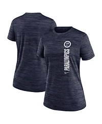 Nike Women's Navy U.s. Paralympics Velocity Performance T-Shirt