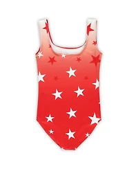ZooZatz Big Boys and Girls Scarlet Ohio State Buckeyes Dance Leotard