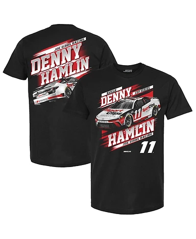 Joe Gibbs Racing Team Collection Men's Black Denny Hamlin Car T-Shirt