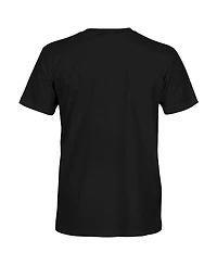 1863FC Men's Black Manchester City Mono Crest Slub T-Shirt
