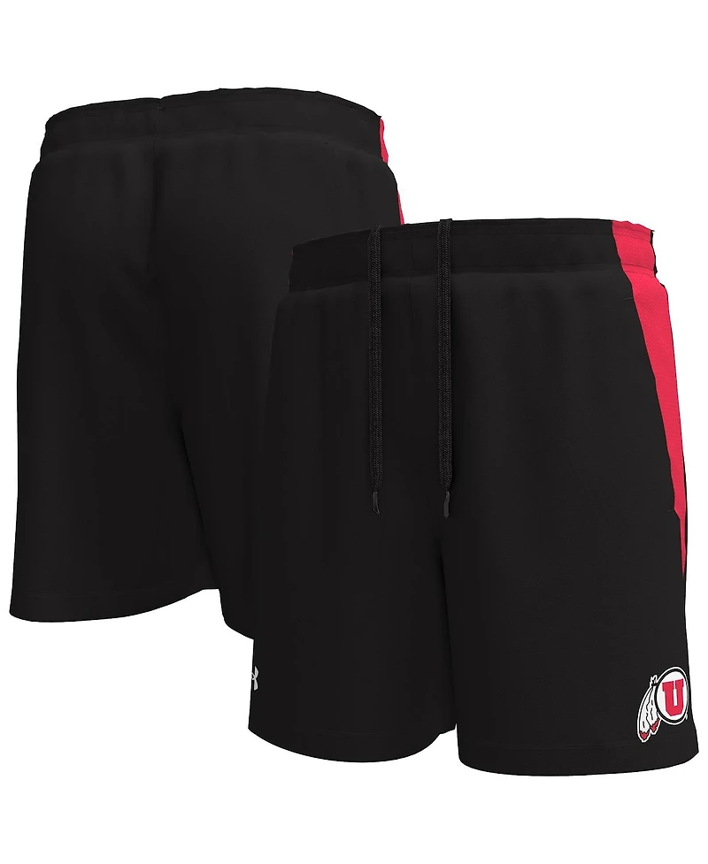 Under Armour Men's Black Utah Utes Tech Vent Performance Short