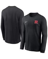Nike Men's Black Rutgers Scarlet Knights Legend Dri-fit Long Sleeve T-Shirt