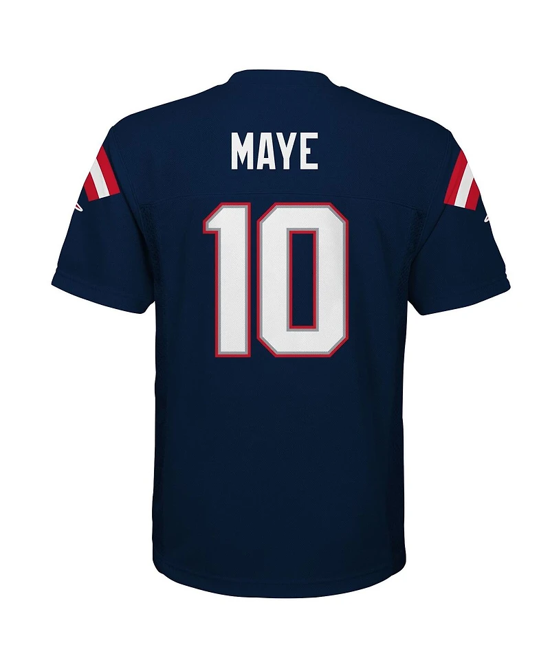 Outerstuff Preschool Drake Maye Navy New England Patriots Replica Player Jersey