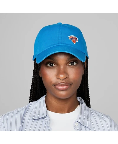 Mitchell & Ness Women's Blue New York Knicks Micro Lefty Adjustable Hat