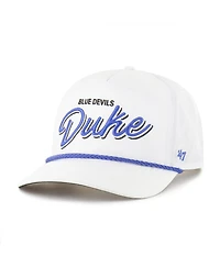 '47 Brand Men's White Duke Blue Devils Fairway Hitch Adjustable Hat