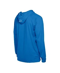 New Era Men's Blue Detroit Lions Functional Fandom Hoodie