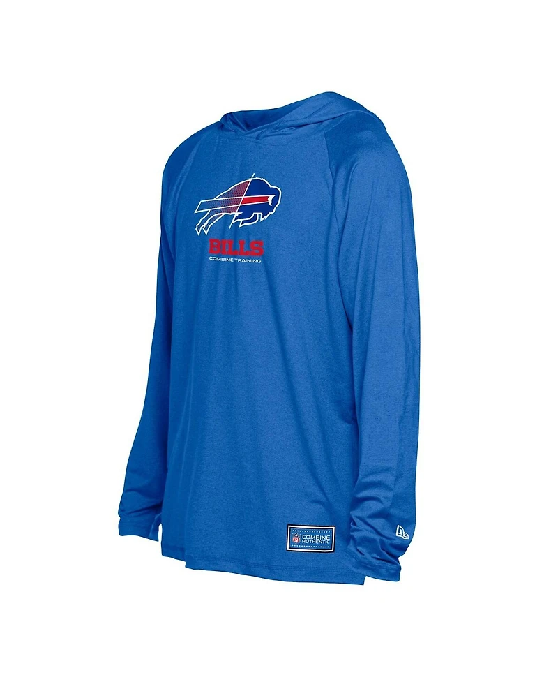New Era Men's Royal Buffalo Bills Functional Fandom Hoodie