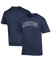 Champion Men's Navy Georgetown Hoyas Basic Arch T-Shirt