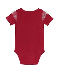 Outerstuff Girls Baby Boys and 2-Piece San Francisco 49ers My Team Rocks Bodysuit Skirt Set