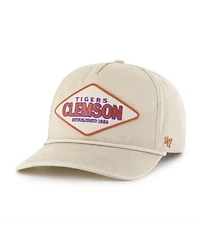 '47 Brand Men's and Women's Cream Clemson Tigers Outdoorsmen Cairn Hitch Adjustable Hat