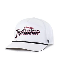 '47 Brand Men's White Indiana Hoosiers Fairway Hitch Adjustable Hat
