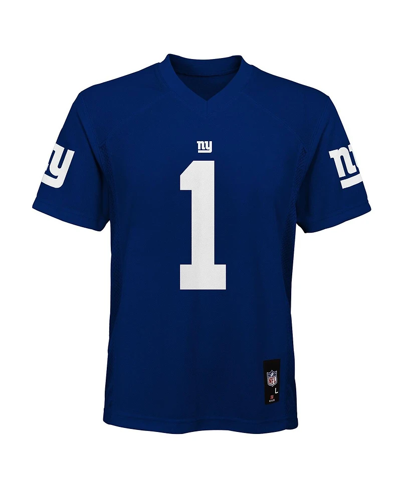 Outerstuff Preschool Malik Nabers Royal New York Giants Replica Player Jersey