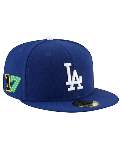 New Era Men's Shohei Ohtani Royal Los Angeles Dodgers 2025 Player's Weekend 59FIFTY Fitted Hat