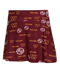 Concepts Sport Women's Burgundy Washington Commanders Mosaic Allover Print Skort