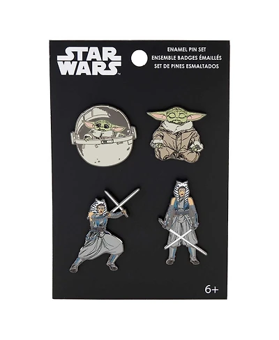Funko 4-Pack Star Wars Ahsoka Grogu Pin Set