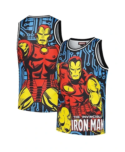 Lids Big Boys and Girls Black Iron Man Print Mesh Fashion Jersey