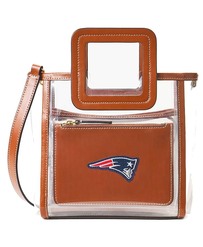 Staud Women's New England Patriots Clear Mini Shirley Bag