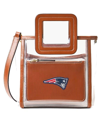 Staud Women's New England Patriots Clear Mini Shirley Bag
