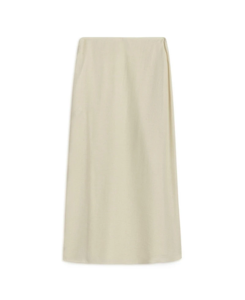 Nocturne Women's Beaded Embroidered Midi Skirt