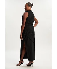 Karen Millen Women's Bandage Knitted Maxi Dress