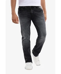 Xray Men's Slim Fit Silicone Back Pocket Jeans