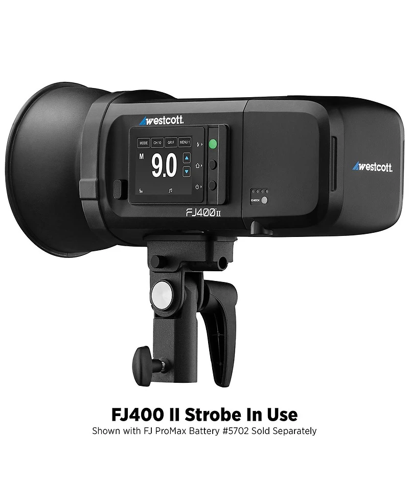 Westcott Fj400 Ii 400W Strobe with FJ Pro Ac/Dc Battery