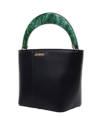 Jason Wu Small Smooth Pu Tote with Acrylic Top Handle