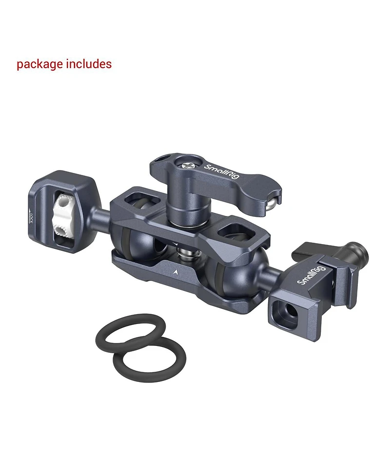 SmallRig Magic Arm with Dual Ball Heads, 1/4" Screw and Nato Clamp