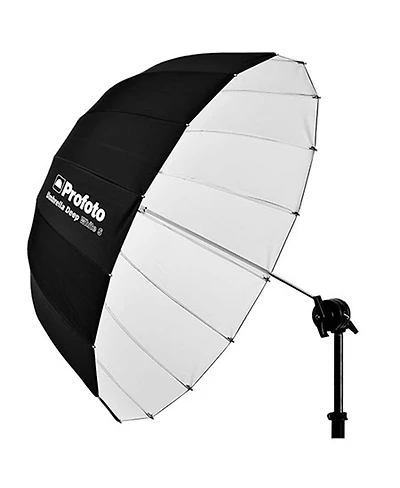 Profoto Deep and Parabolic 33" Umbrella, Small, White