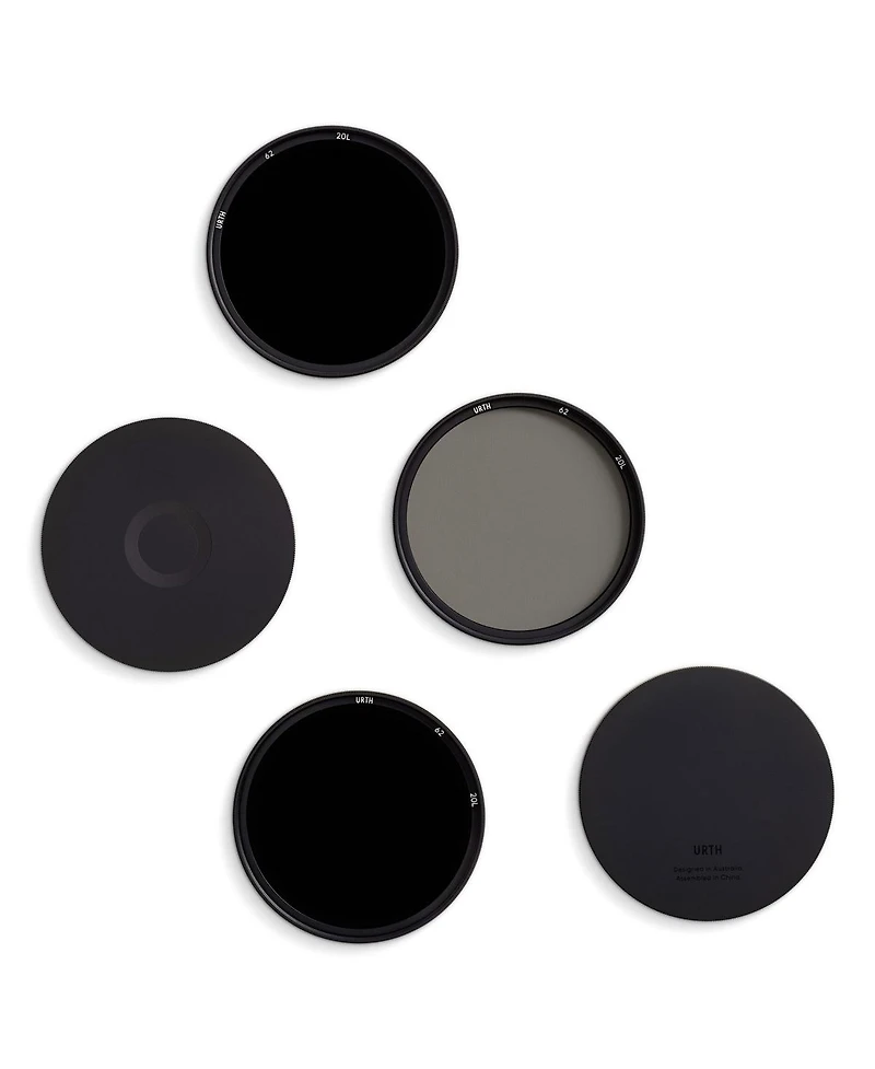 Urth 62mm Nd Selects Filter Kit Plus+ with ND8, ND64 and ND1000 Filters