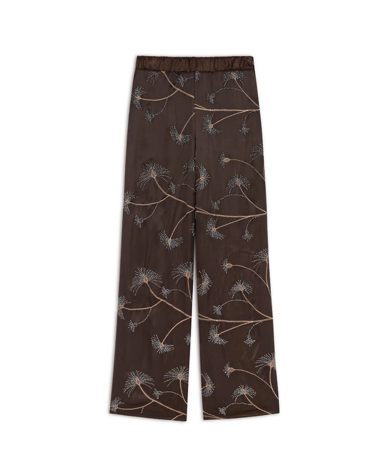 Nocturne Women's Beaded Embroidered Pants