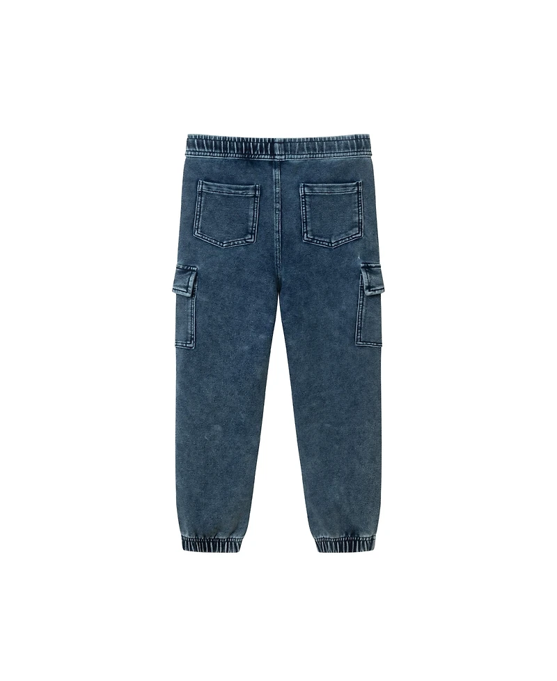 Andy & Evan Toddler/Child Boys Check Buttondown and Jogger Set