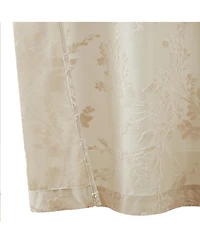 5th Avenue Lux Lark Burn Out Grommet Window Curtain Panel Pair 2 Piece Window Curtain