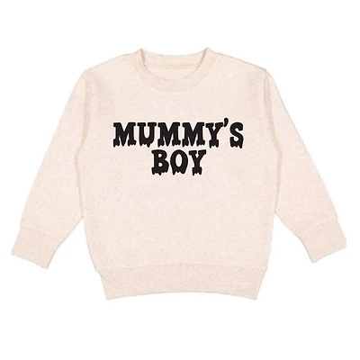 Sweet Wink Little and Big Boys Mummy's Boy Halloween Sweatshirt