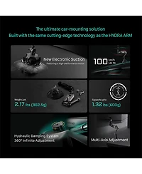 Tilta Hydra Alien Mini Electronic Suction Cup Kit, Titanium Gray