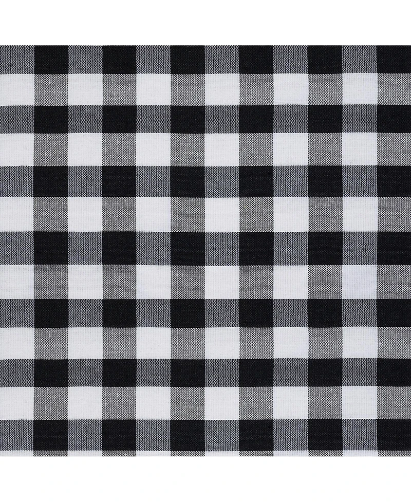 GoodGram Country Plaid Window Valance Treatment