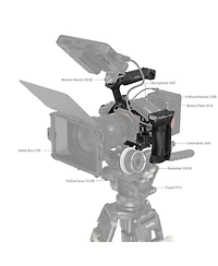 SmallRig Rhinoceros Advanced Cage Kit for Sony Alpha 7R V, Alpha 7 Iv, Alpha 7S Iii