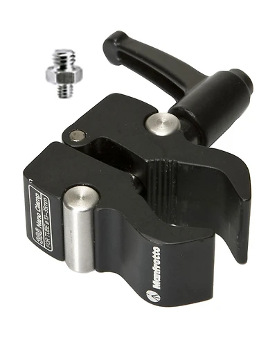 Manfrotto 386BC Nano Clamp, 13-35mm, with 3/8" & 1/4" Adapter
