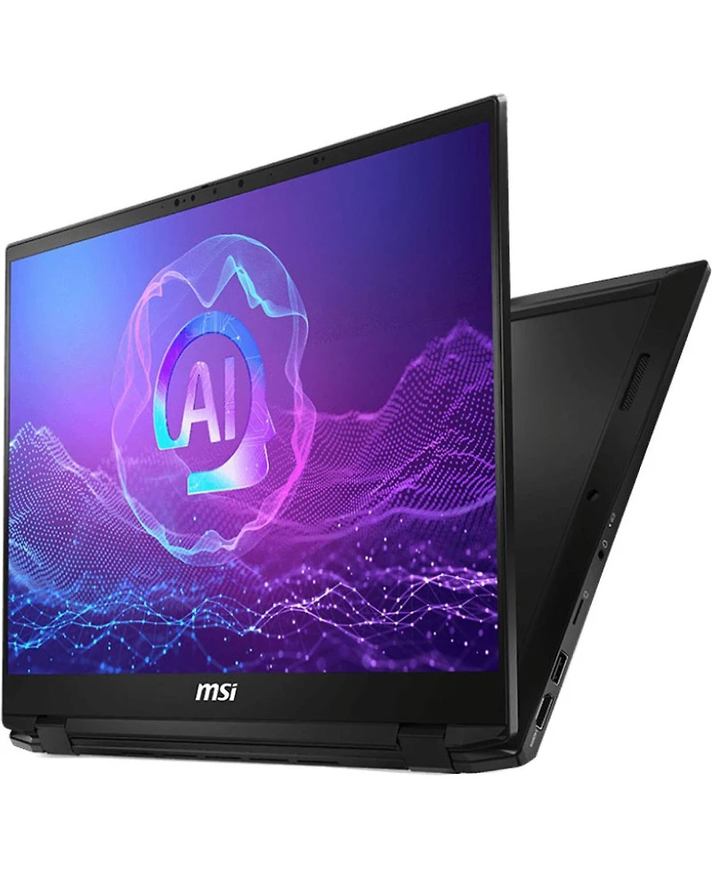 Msi Summit A16 Ai+ A3HMTG-015US 16" Wqxga 165Hz 2-In-1 Touchscreen Copilot+ Pc Laptop, Amd Ryzen Ai 9 365 2.0GHz, 32GB Ram, 1TB Ssd, Windows 11 Home,