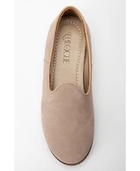 Epilogue Shoes Istanbul Suede Leather Slip On Flats (Women)
