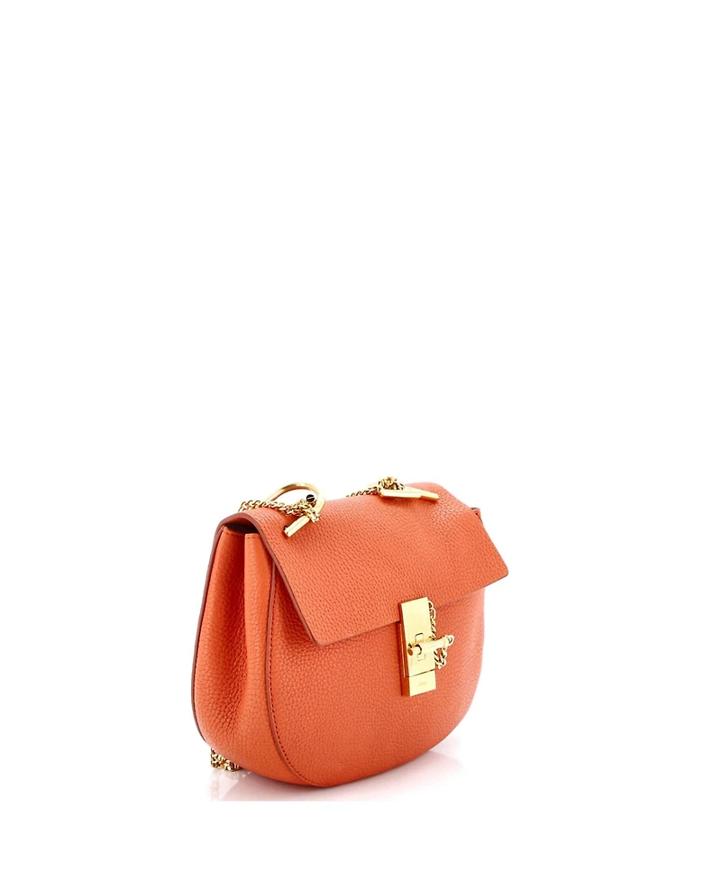 Pre-Owned Chloe Medium Drew Crossbody Bag Leather