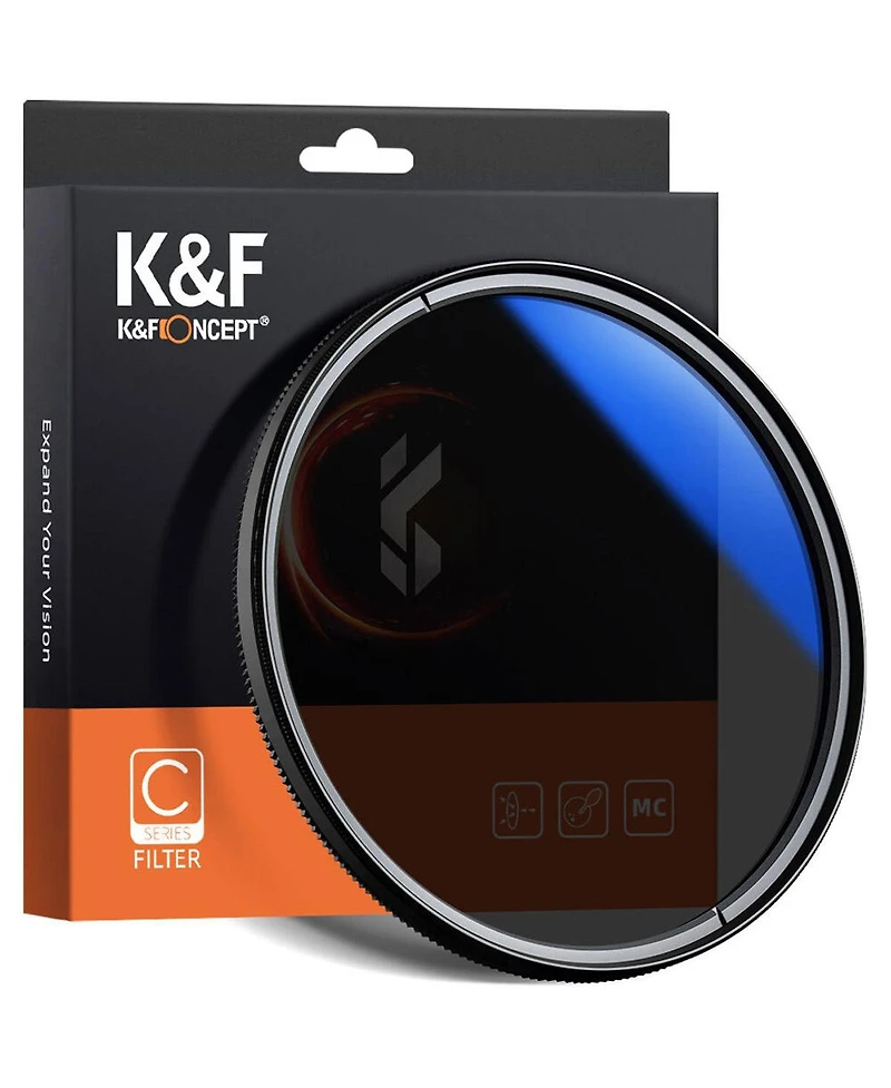 K&F Concept 40.5mm Classic Slim Blue Multicoated Circular Polarizer Filter