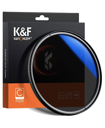 K&F Concept 40.5mm Classic Slim Blue Multicoated Circular Polarizer Filter