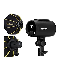 Profoto A2 The Little Big Off Camera Flash Head w/ Glow 20" ParaSnap Octa Softbox