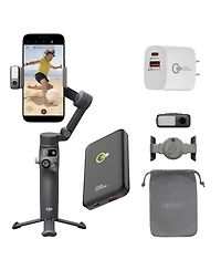 Dji Osmo Mobile 7P Gimbal Stabilizer for iPhone, Android, Native Tracking, Lighting, 3-Axis Phone Gimbal, One-Tap Edit, Built-in Extension Rod & Tripo