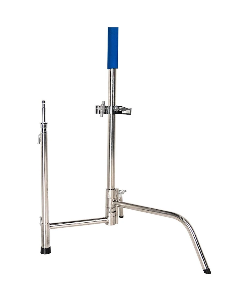 Savage Stainless Steel C-Stand with Grip Arm and Turtle Base Kit, 9.5'