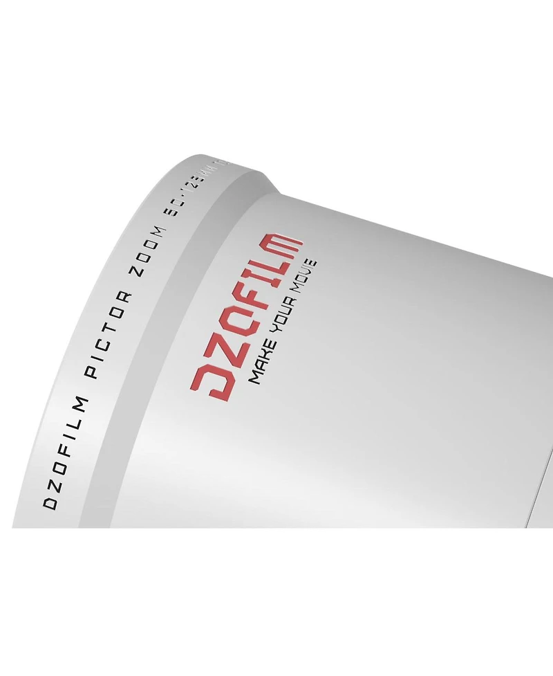 Dzofilm Pictor 20-55mm and 50-125mm T2.8 Super35 Parfocal Cine Lens Bundle for Pl Mount and Canon Ef, White