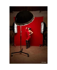 Westcott 9x10' Wrinkle-Resistant Backdrop, Scarlet Red